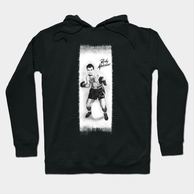 Undefeated Boxing Champion Rocky Marciano tee - Boxing - Hoodie | TeePublic UK
